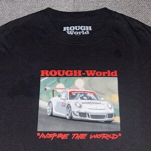 Porsche 911 GT Race Car Black T-shirt